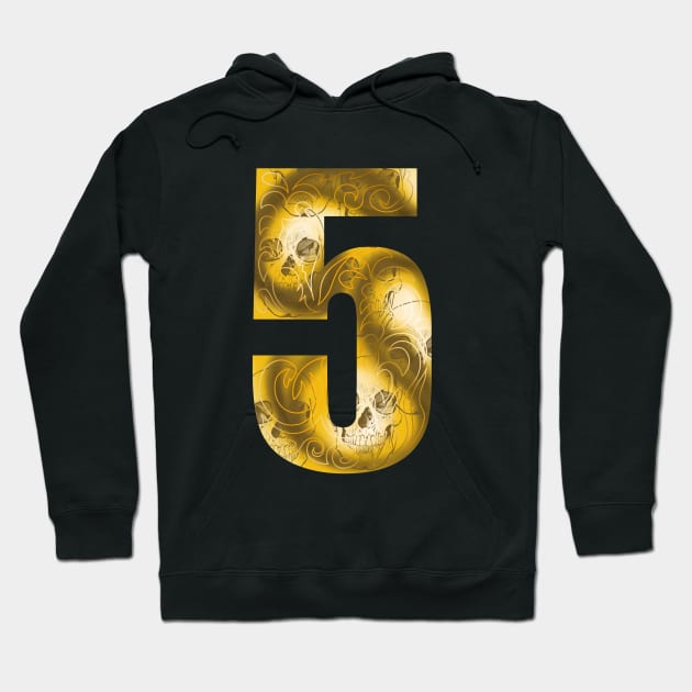 number five Hoodie by sibosssr